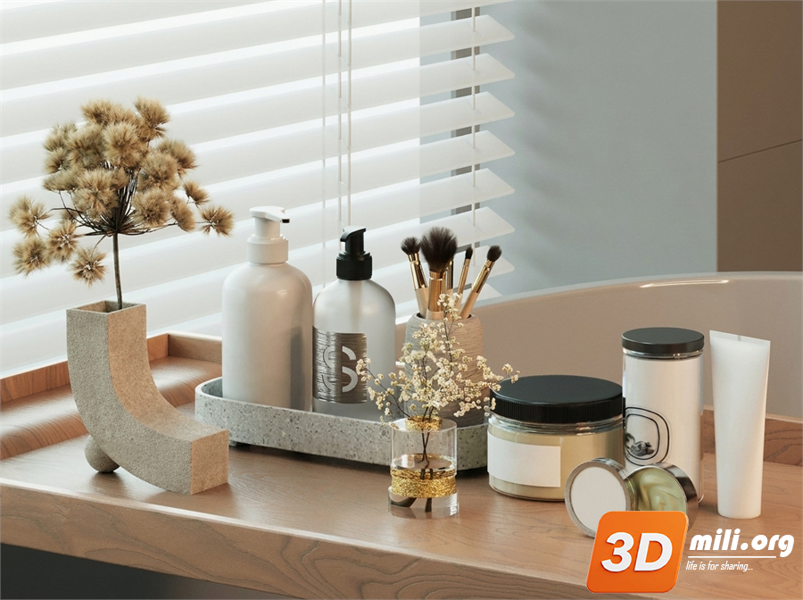 Bathroom accessories Skp Files